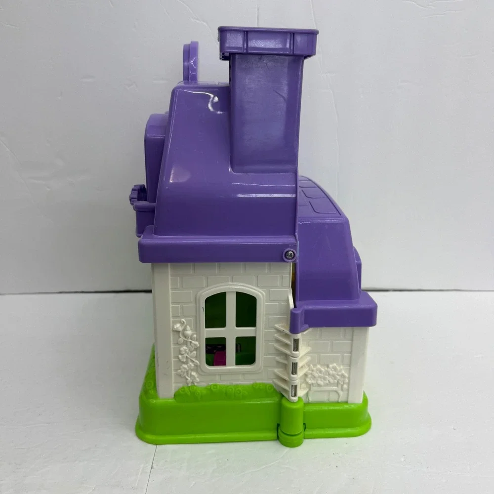 Fisher-Price Little People Happy Sounds Home Kids OS Purple White P3329 House